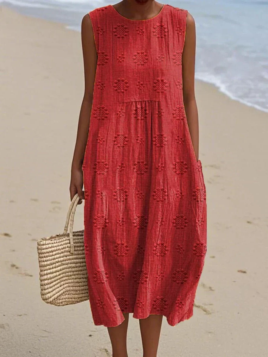 Darcy Women's Midi Dress - back view