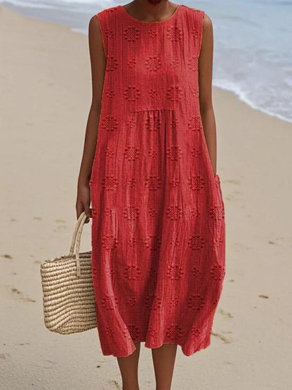 Darcy Women's Midi Dress - back view