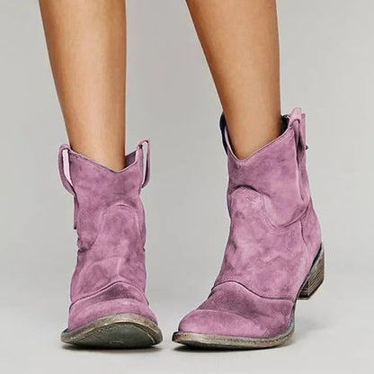 Hattie Women's Ankle Boots - back view