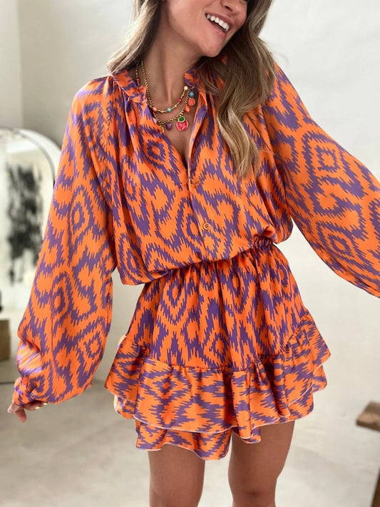 Faye Women's Mini Dress - front view