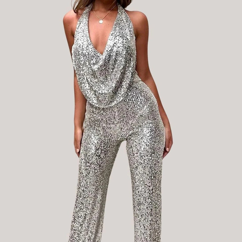 Quinn Women's Jumpsuit - full-length view