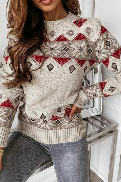 Lumi Women's Sweater - fabric and finish detail