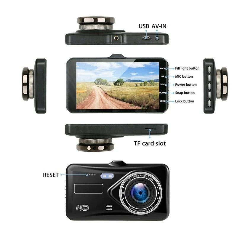 Quarry Car Dash Cam - fabric and finish detail