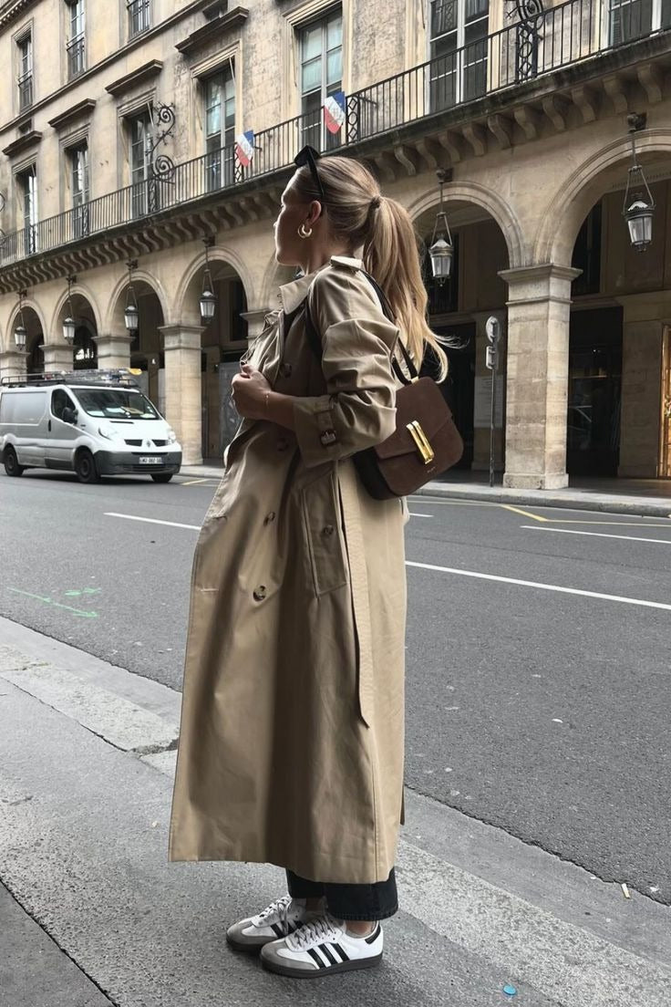 Vera Women's Trench Coat - front view