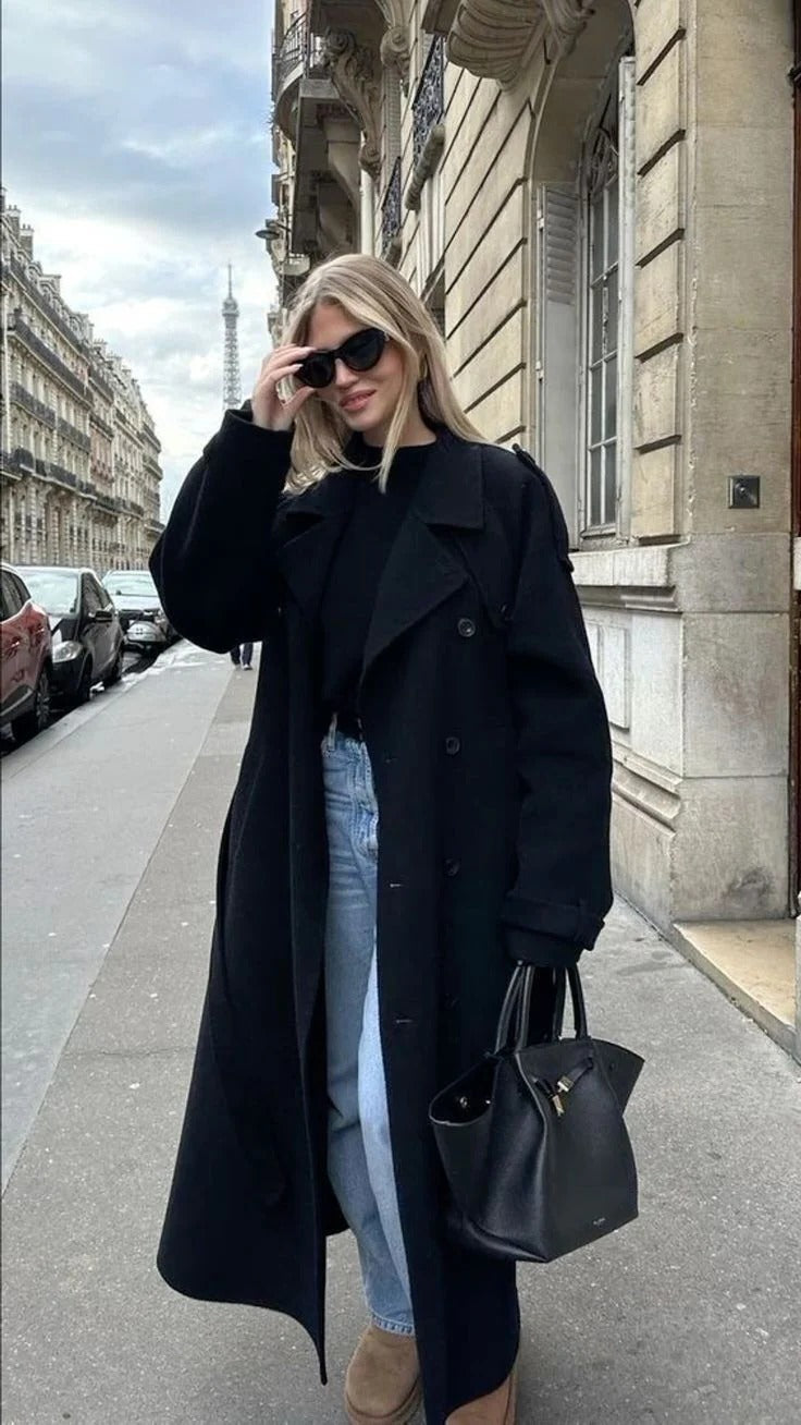 Vera Women's Trench Coat - styled view
