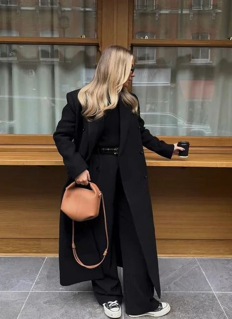 Vera Women's Trench Coat - flat lay