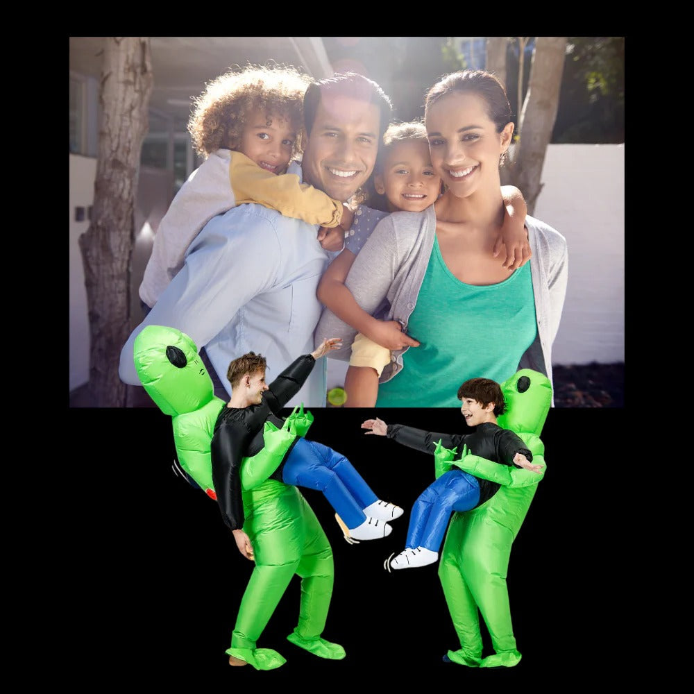 Juniper Portable Alien Costume - full-length view