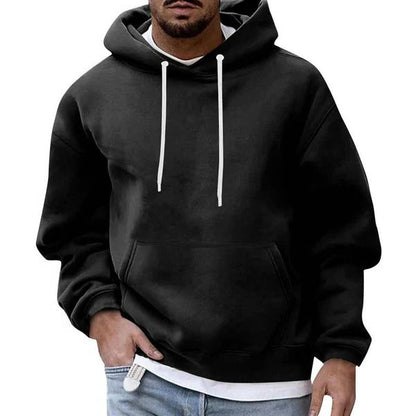 Reuben Men's Hoodie - fabric and finish detail