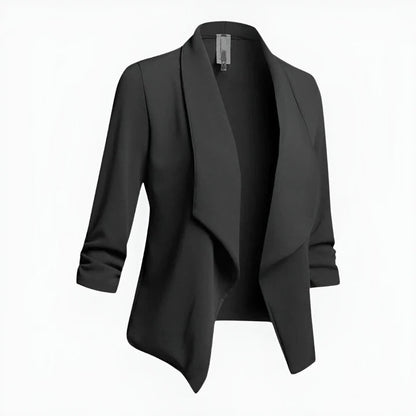 Vera Women's Blazer - fabric and finish detail