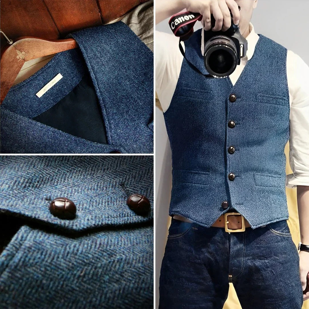 Silas Men's Vest - shown in use