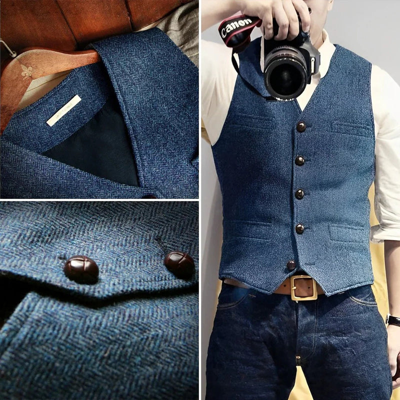 Silas Men's Vest - shown in use