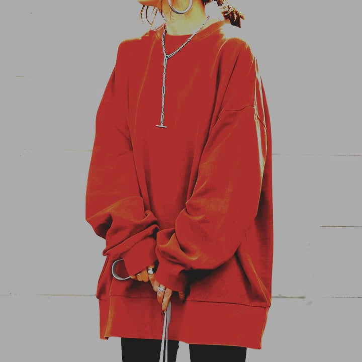 Kira Women's Oversized Sweater - full-length view