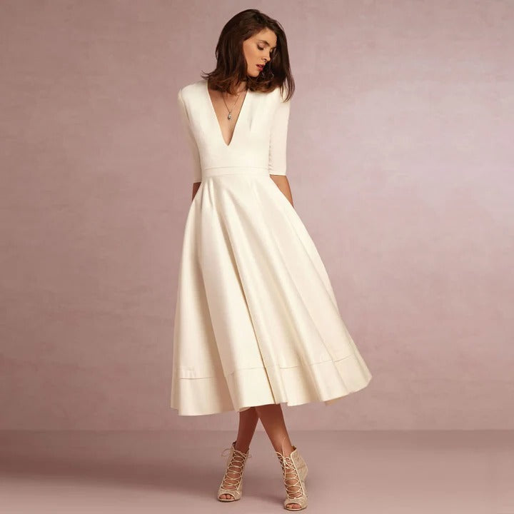 Uma Women's Dress - flat lay