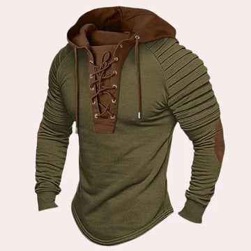 Ulric Men's Hoodie - front view