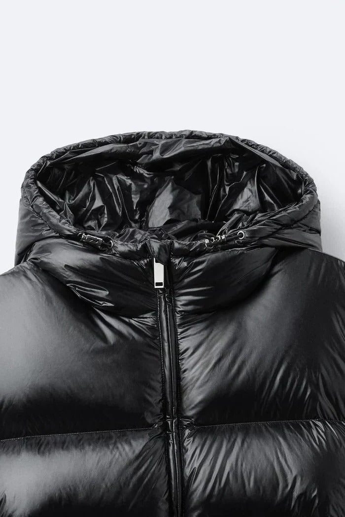 Elise Women's Puffer Jacket - back view