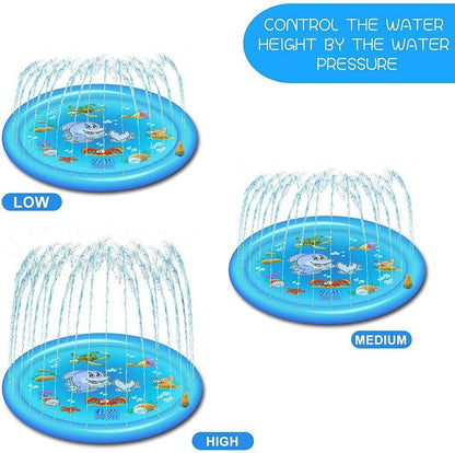 Wren Portable Splash Pad - shown in use
