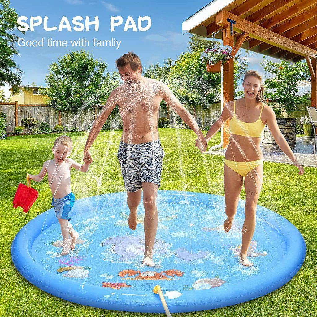 Wren Portable Splash Pad - full-length view
