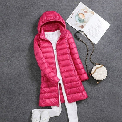 Noor Women's Puffer Jacket - front view