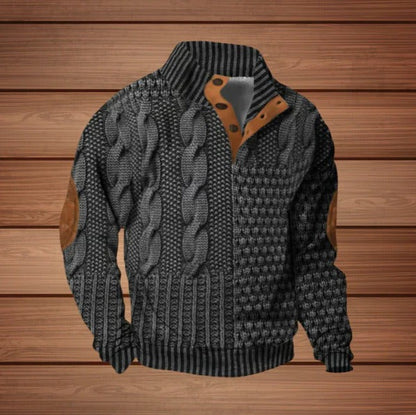 Xavier Men's Sweater - styled view