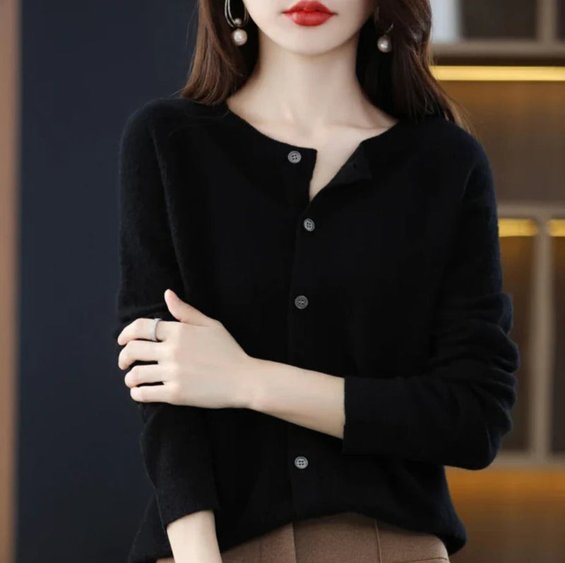 Juliette Women's Cardigan - styled view