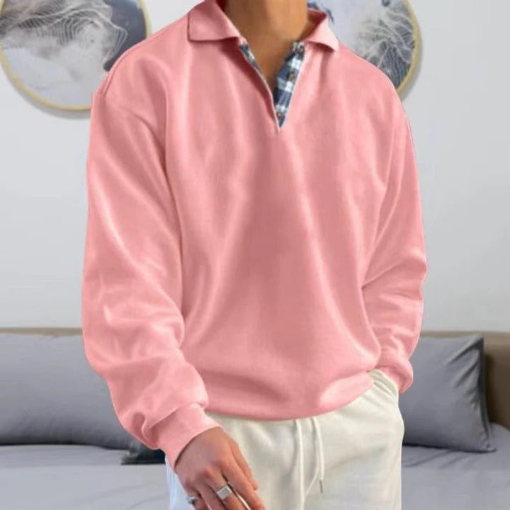 Milo Men's Sweater - back view