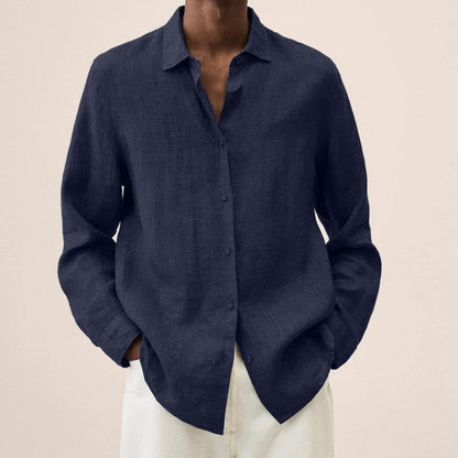 Ivor Men's Oversized Shirt - front view