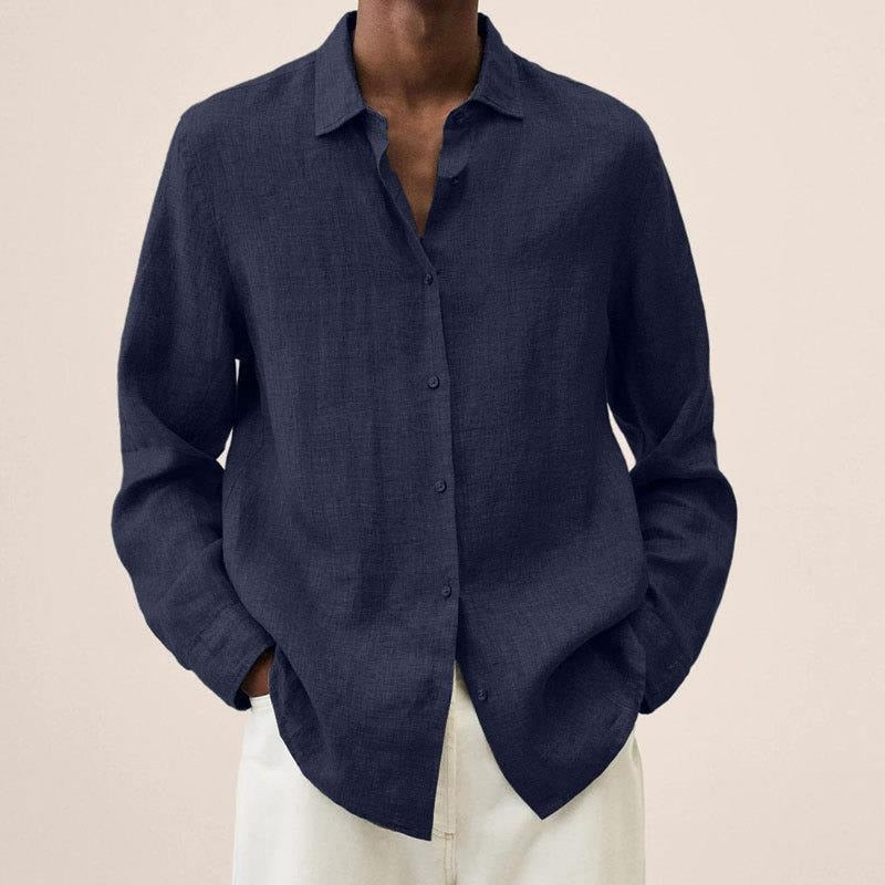 Ivor Men's Oversized Shirt | Black, White