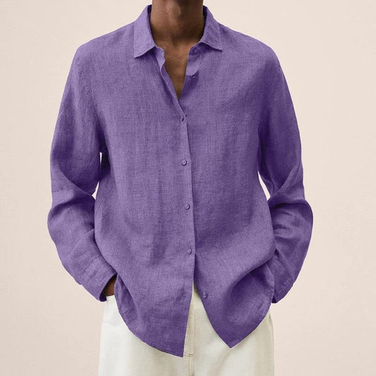 Ivor Men's Oversized Shirt - styled view