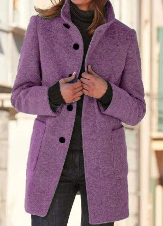 Perla Women's Coat - close-up detail