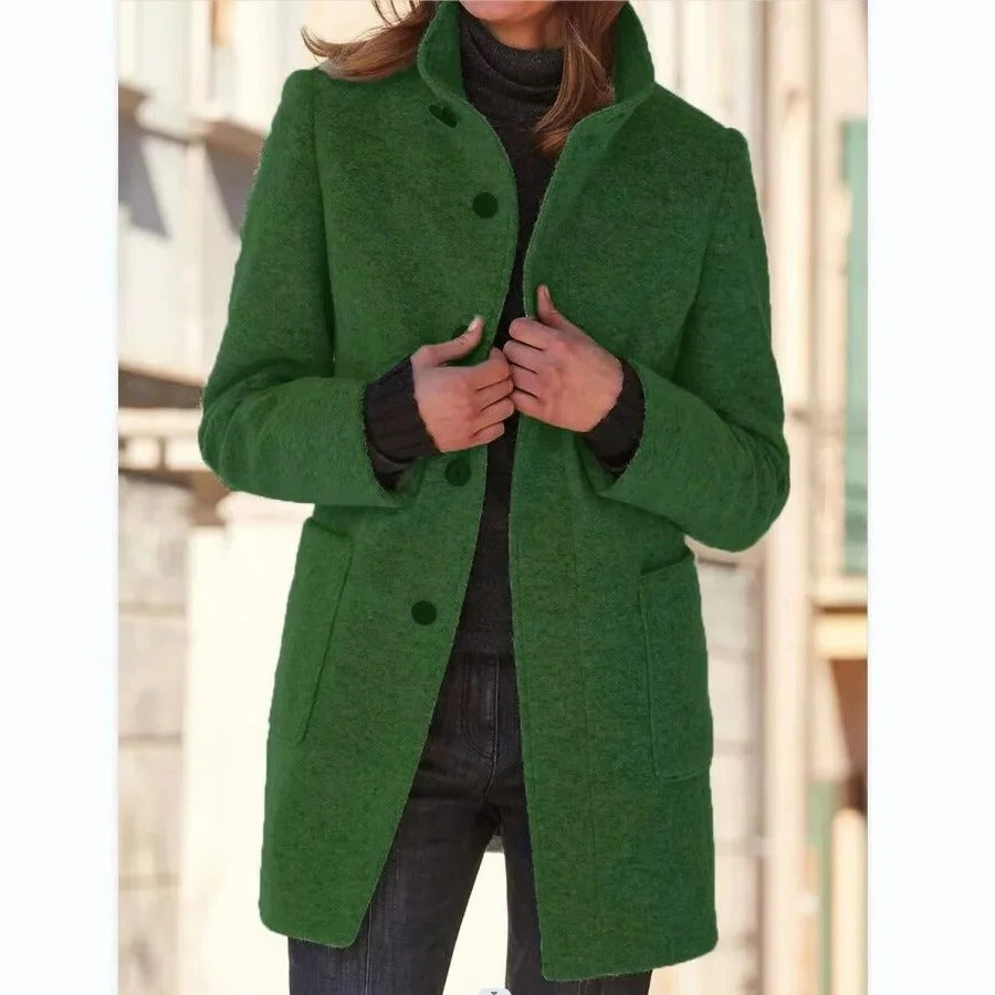 Perla Women's Coat - full-length view