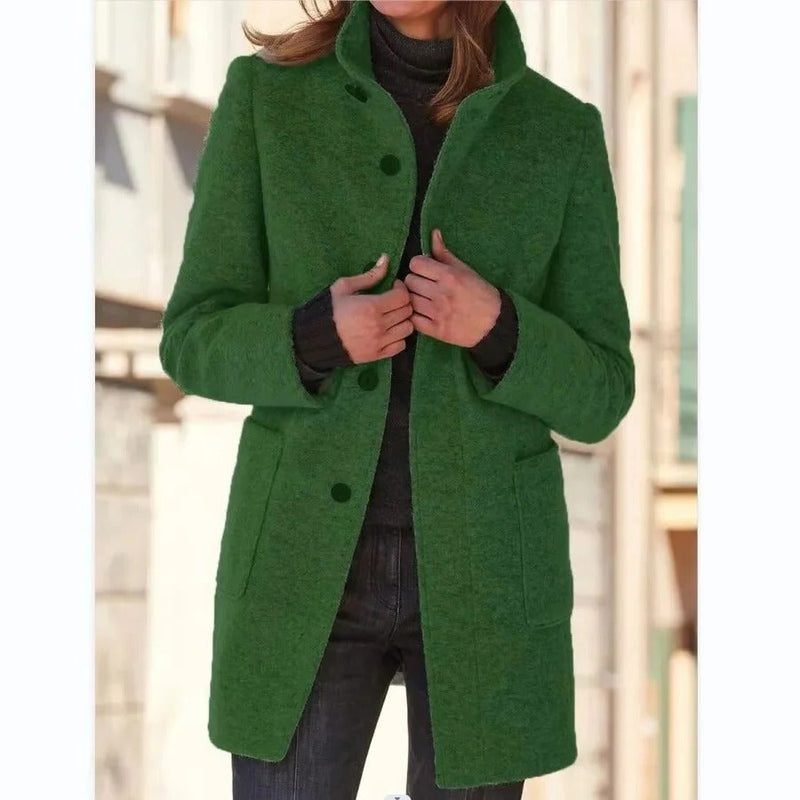 Perla Women's Coat - full-length view