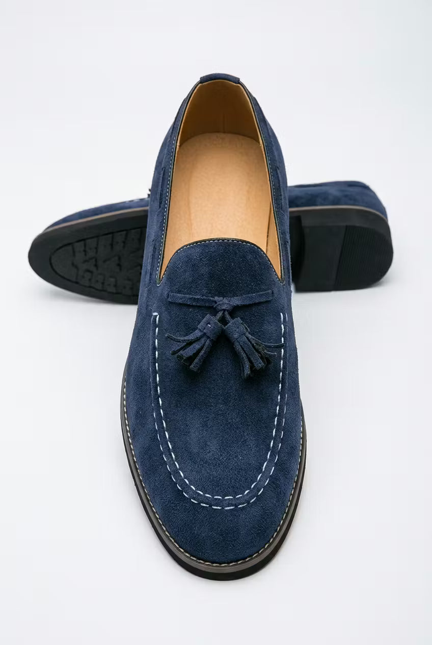 Otis Men's Suede Loafers - shown in use