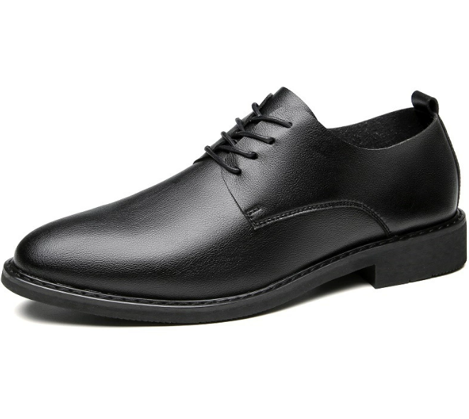 Gray Men's Oxfords - front view