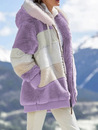 Violette Women's Coat - close-up detail