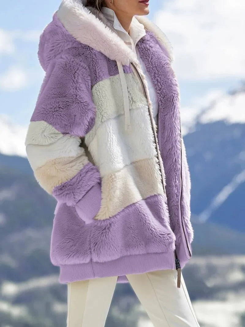 Violette Women's Coat - close-up detail