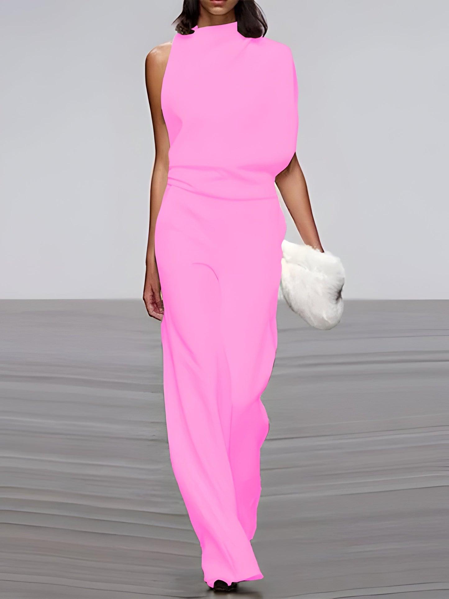 Elsie Women's Jumpsuit - fabric and finish detail