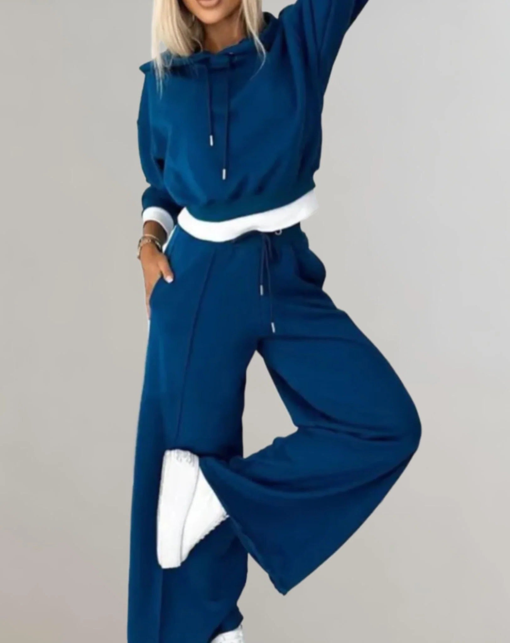 Tallulah Women's Adjustable Hoodie - back view