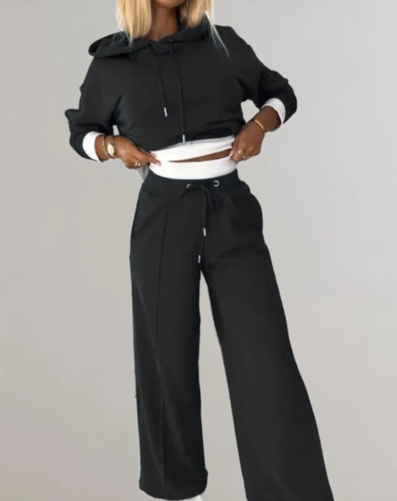 Tallulah Women's Adjustable Hoodie | Cropped