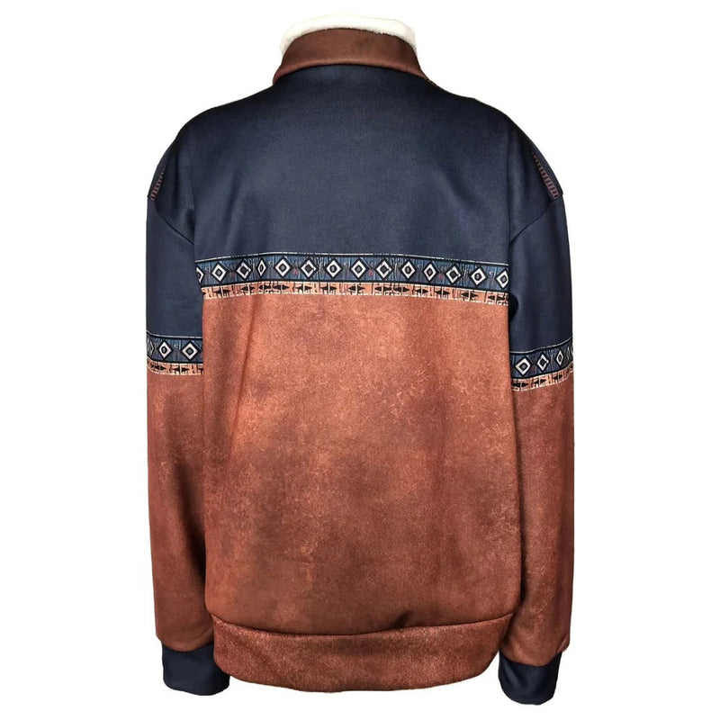 Soren Men's Sweater - fabric and finish detail