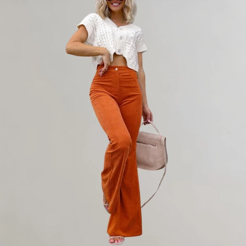 Nora Women's Trousers - close-up detail
