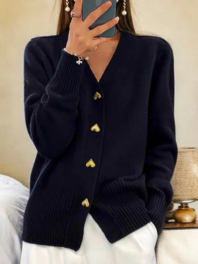 Fleur Women's Cardigan - front view