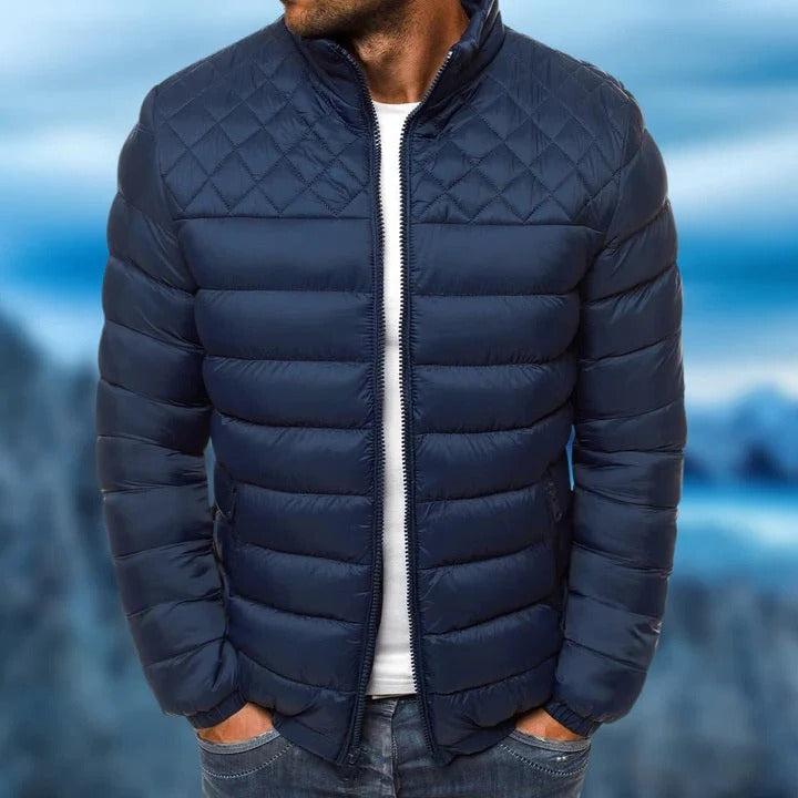 Nico Men's Quilted Jacket - front view