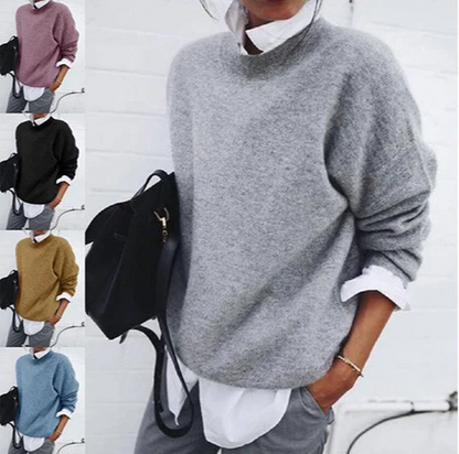 Juno Women's Sweater - flat lay