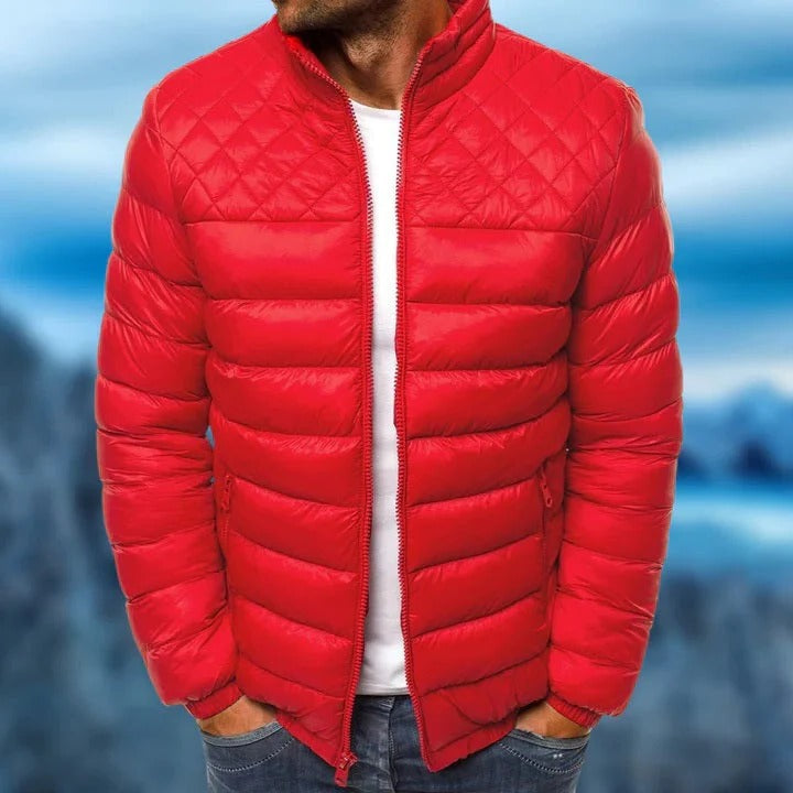 Nico Men's Quilted Jacket - styled view