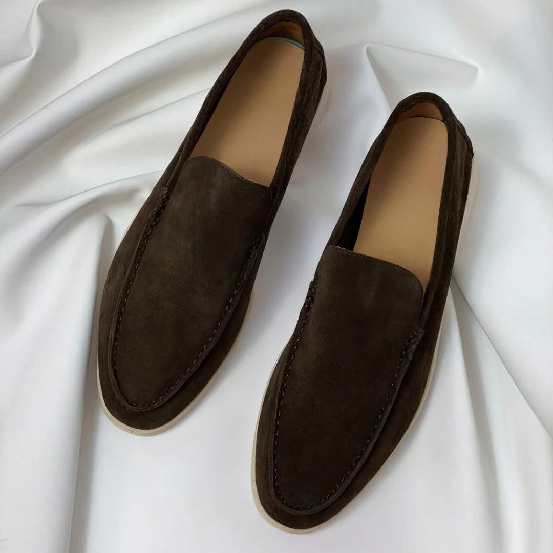 Reuben Men's Loafers - close-up detail