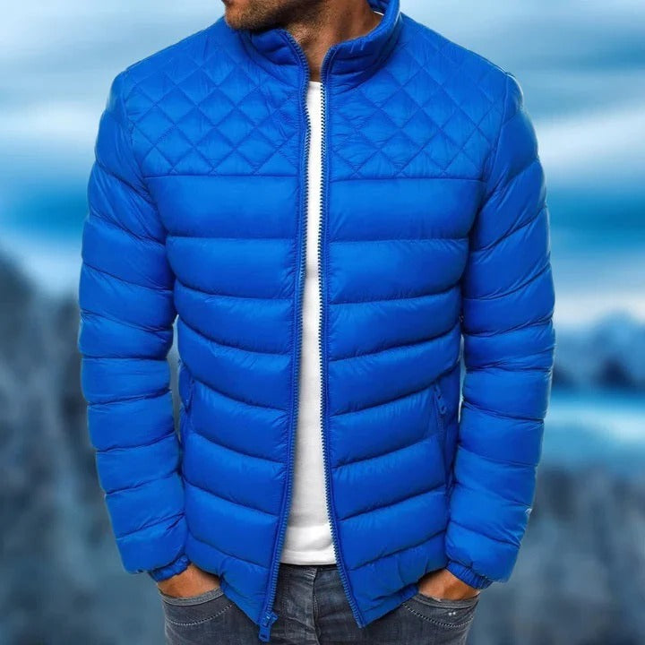 Nico Men's Quilted Jacket - back view