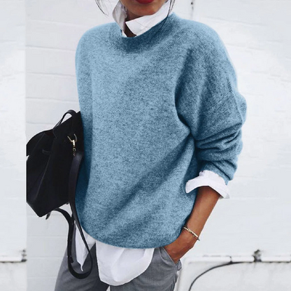 Juno Women's Sweater - fabric and finish detail