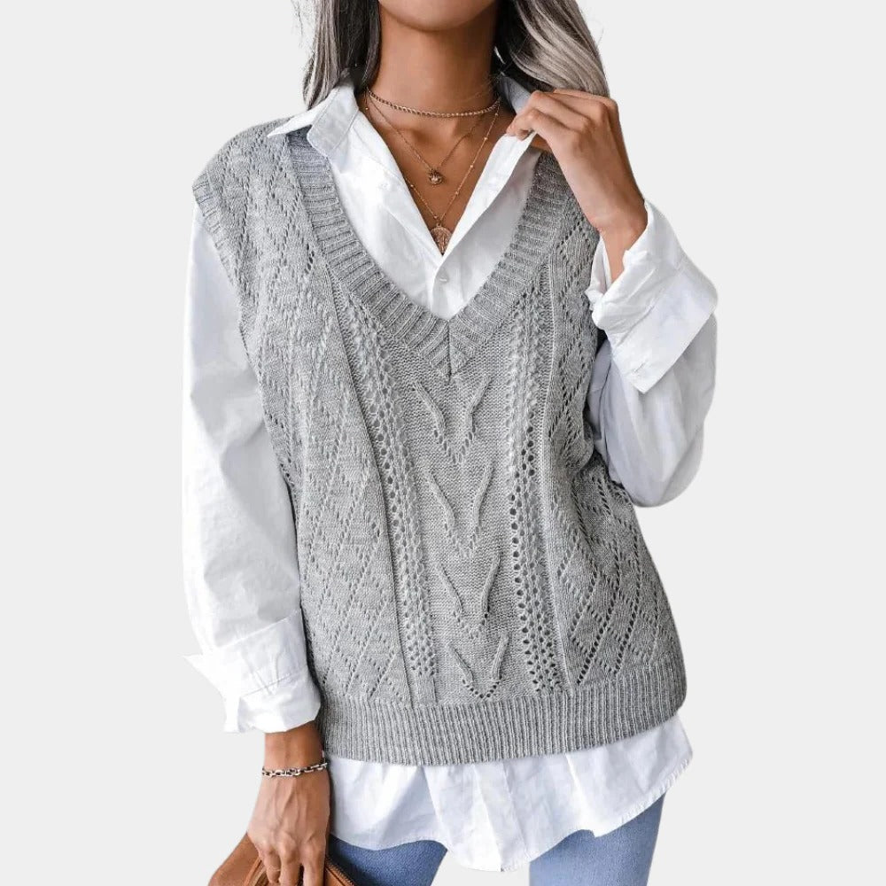 Elise Women's Cardigan - back view