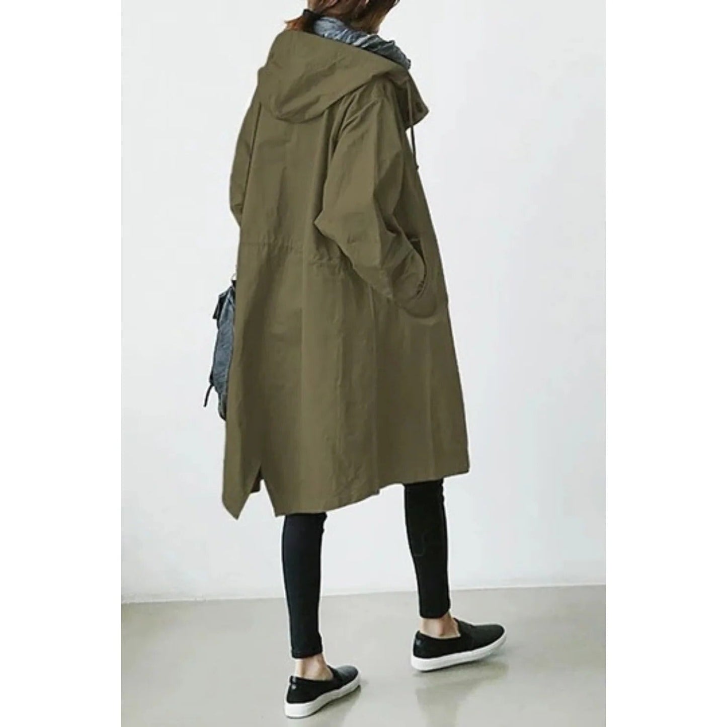 Astrid Women's Trench Coat - back view