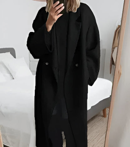 Mabel Women's Oversized Coat - back view